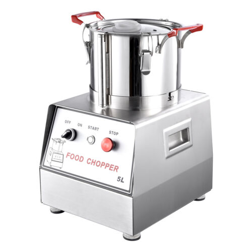 2000W Food Processor 5.3Qt Electric Vegetable Chopper & Meat Grinder New 110V