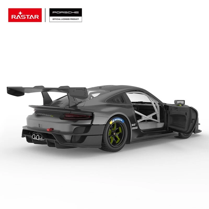 Rastar  911 GT2 RS Scale Kids Toy Car with Remote 99500 RC 1:14 Porsche - Grey - Image 3 of 4