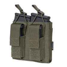 IDOGEAR Tactical Mag Pouch Mag Carrier Double Open Top 5.56&Pistol MOLLE Airsoft