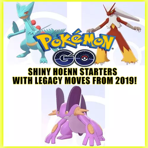 Shiny Hoenn Pokémon 