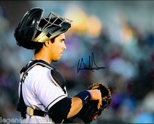 Austin Hedges San Diego Padres Signed 8x10 Photo LOM COA (PH1479)