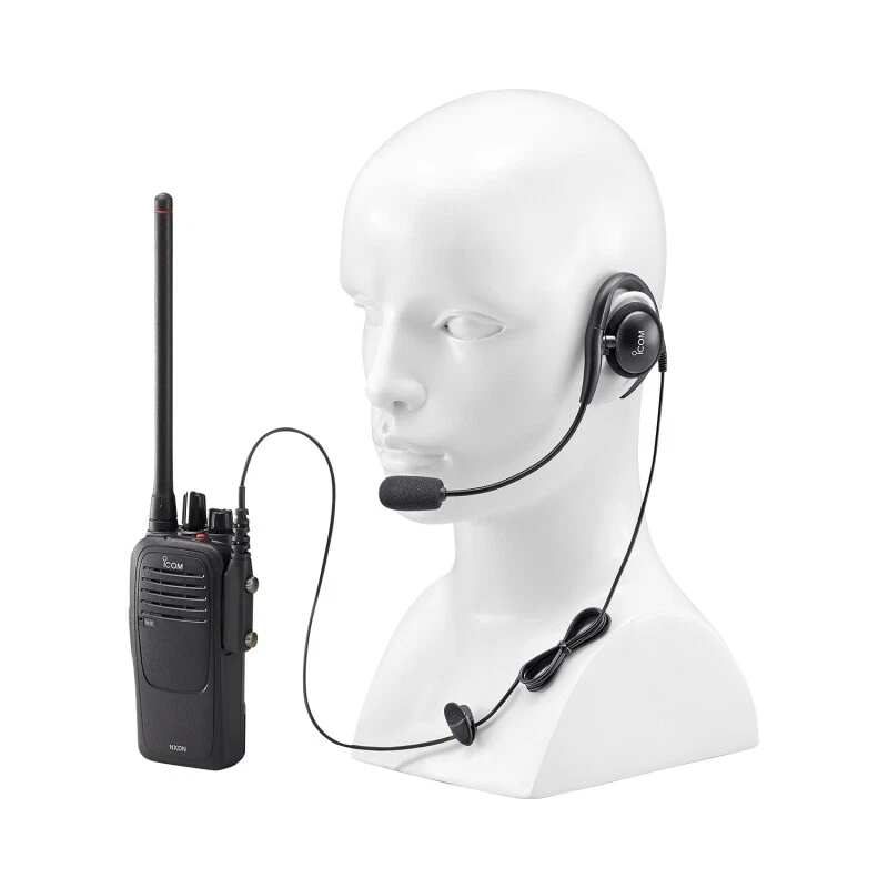 ICOM HS-94LWP AURICOLARE/MICROFONO CON GAMBO REGOLABILE E ARCHETTO - Immagine 3 di 3