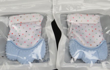 Baby Silicone Teething Mitten Gloves - Blue 2 Pack 