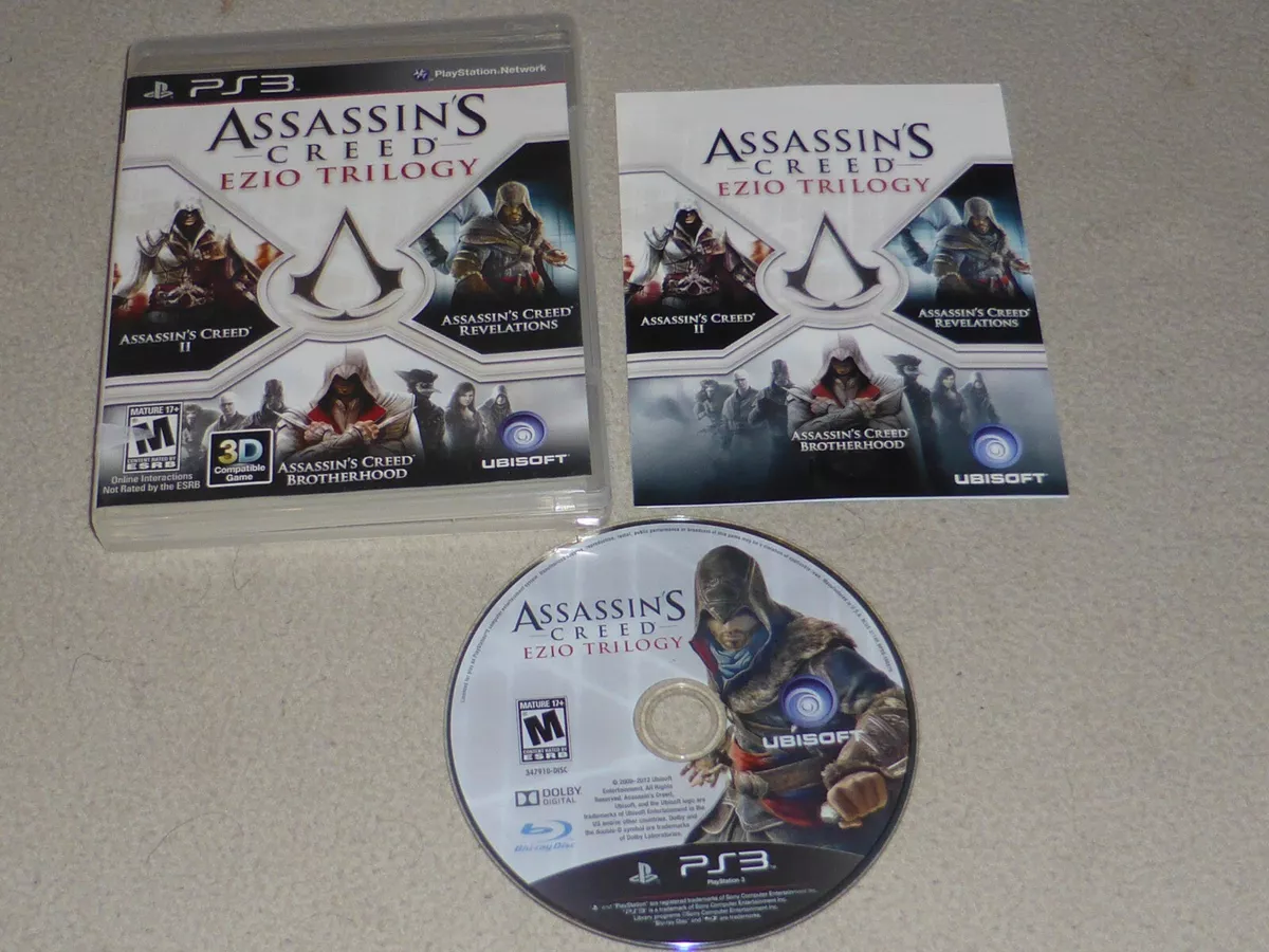  Assassin's Creed: Ezio Trilogy - Playstation 3