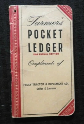 1950 John Deere Foley Traktor Anbaugerät Colfax WA LaCrosse Bauern Taschenbuch - Bild 1 von 4