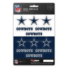 Dallas Cowboys - Set Of 12 Sticker Sheet