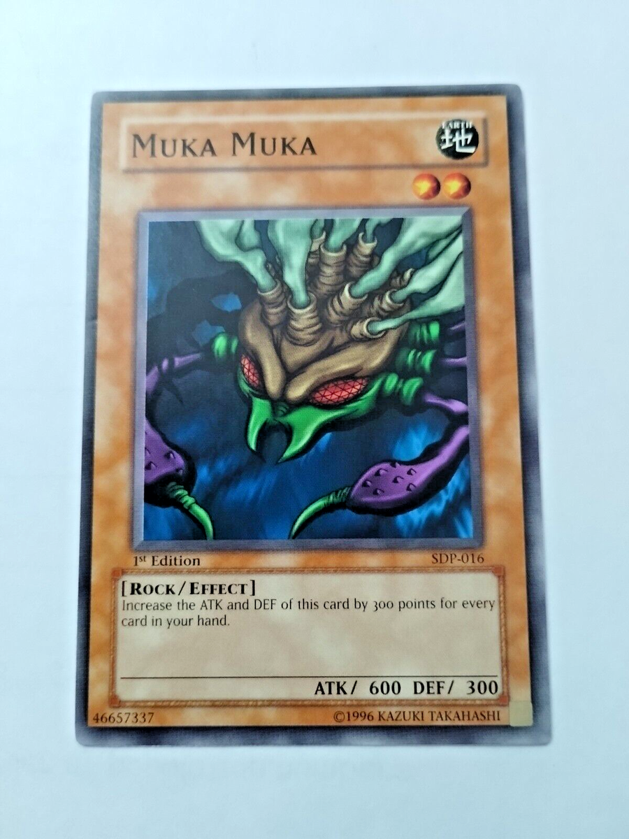 Yu-Gi-Oh! TCG Muka Muka Starter Deck Pegasus SDP-016 1st Ed. Com.-  Uncirculated