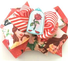 Beautiful Belle "The Rose" Inspired Hair Bow