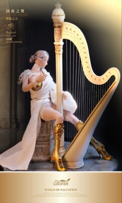 LUCIFER 1/6 ラファエル フィギュア LXF2310C Ready! New Lucifer LXF2310C 1/6 Healing Armor Singer Raphael