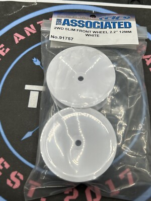 Team Associated. ZWD SLIM FRONT WHEEL 2.2'' 12MM. Item #91757. New Old Stock.