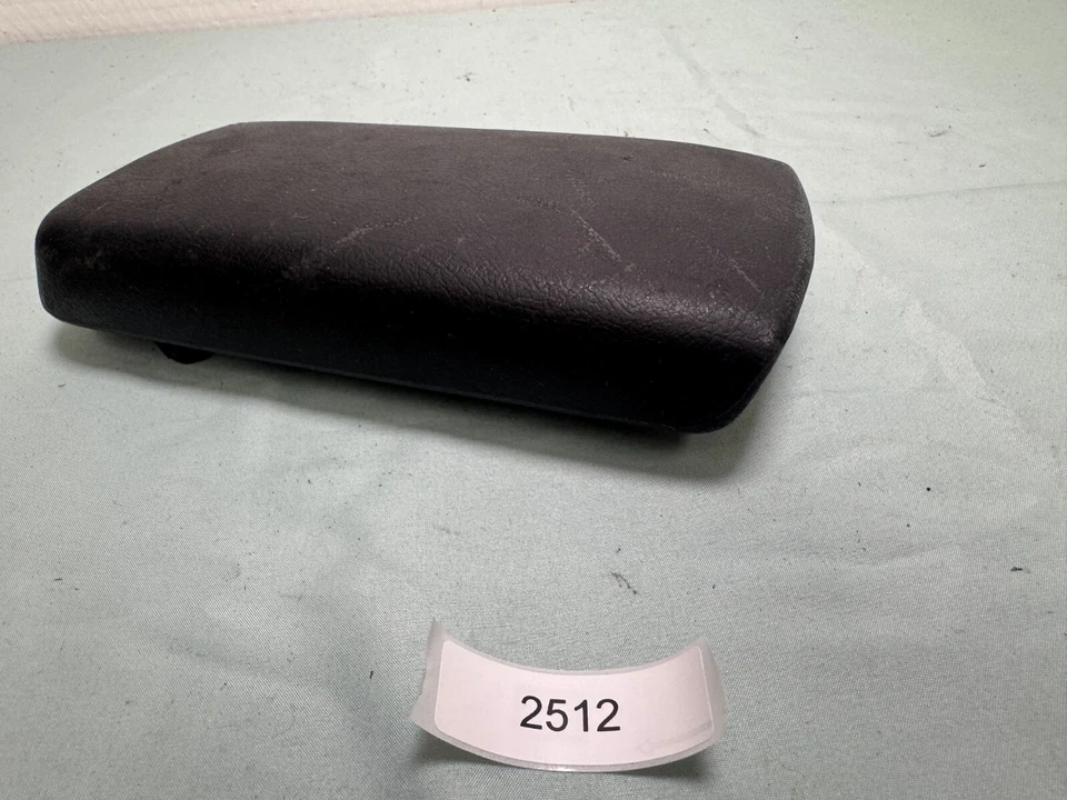 94-97 Nissan Pathfinder D21 Pickup Center Console Floor Armrest Lid Top Black - Image 2 of 4