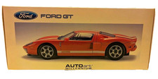 AUTOart Millennium 1/18 Ford GT 2004 Red White Stripes 73021