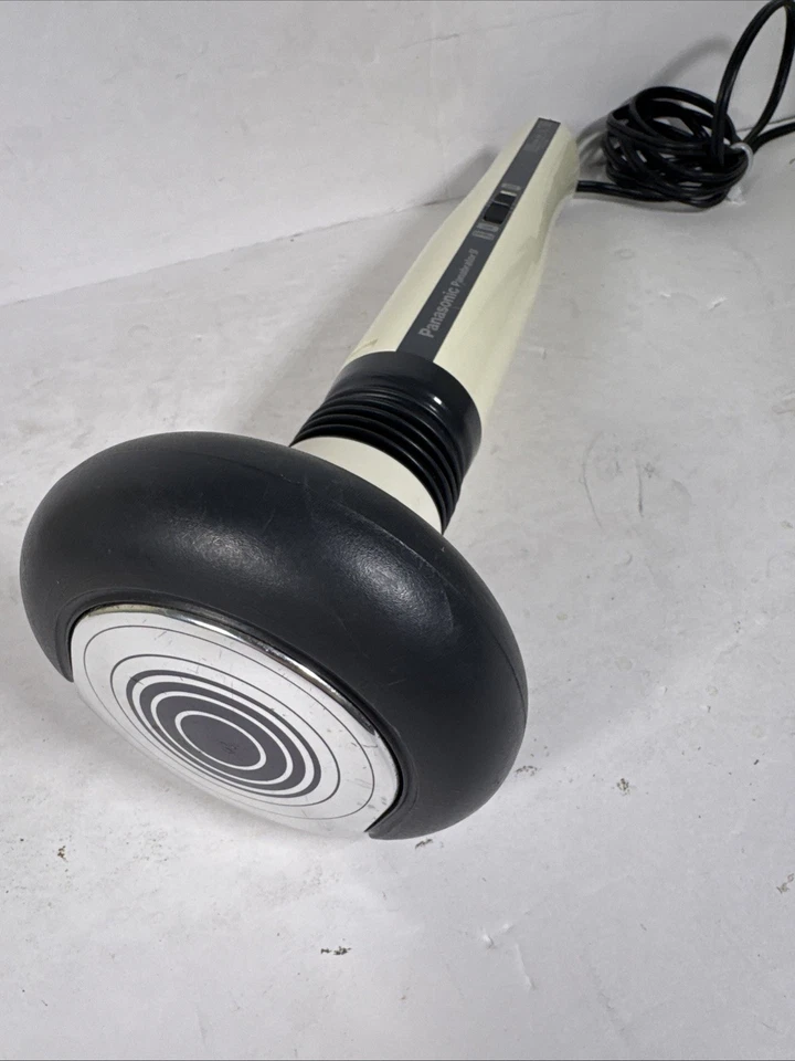 Masajeador de velocidad variable Panasonic Panabrator IV modelo EV222 con calor probado en Japón Foto 4 de 4