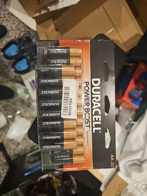 Duracell Power Boost AA Alkaline Batteries (Pack of 40)