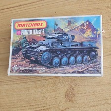 Vintage Matchbox Panzer II Ausf-F. Tank  1/76 Model Kit 
