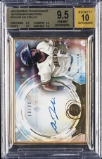 2022 BOWMAN TRANSCENDENT COLLECTION #SF SAL FRELICK /20 BGS 9.5 AUTO 10