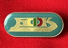 Bulgarian Federation of Ice Skating, Silver Tone, Soft Enamel Lapel Pin.