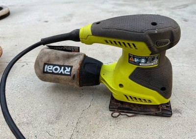 Ryobi 2 Amp Corded 1/4 Sheet Sander S652DGK tested