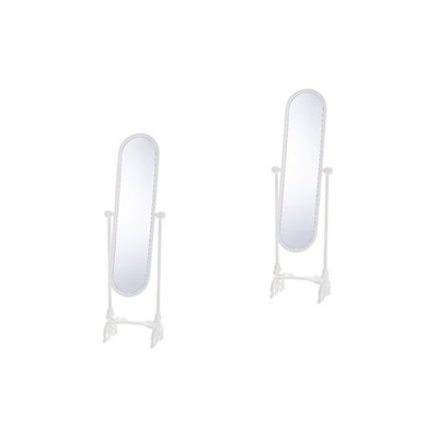 2 Pieces Miniatur-ankleidespiegel -Spiegel Mini-Puppenhauszubehör