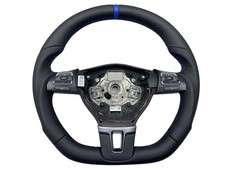 Volante Vw Passat B6 B7 3C CC Golf 6 volante in pelle multifunzione appiattito DSG