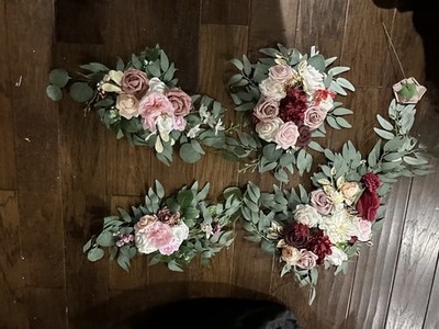 Balloon Arch Swag Flowers Four Pieces GORGEOUS! By Lings