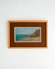 Tableau peinture plage à