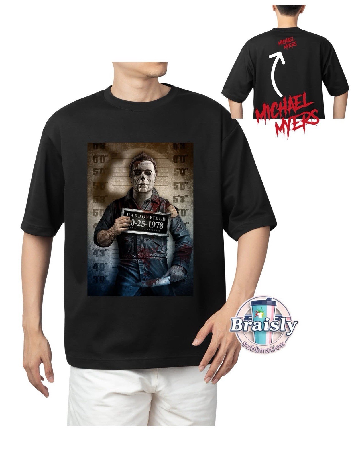 Tshirt Halloween Shirt Horror Movie Shirt-image