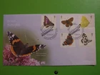 BUCKINGHAM FDC COVER 2013 BRITISH BUTTERFLIES RED ADMIRAL  - SEE DESCRIPTION