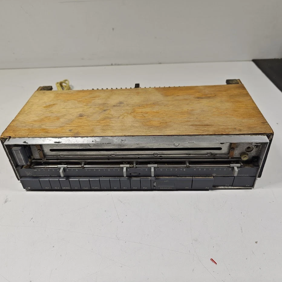 Ampli/récepteur Vintage B&O Beocenter 1400 - Bang & Olufsen - Pour Pièces / Ne Fonctionne Pas