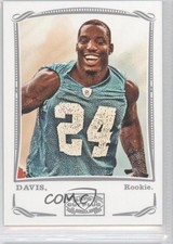 2009 Topps Mayo Silver Vontae Davis #269 0c4