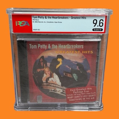 9.6 A+ Tom Petty & The Heartbreakers: Greatest Hits 1st Print Hype CD PSA Wata