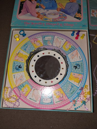 Juego de mesa Pretty Pretty Princess vintage 1990 faltan 3 anillos y 1 pulsera - Imagen 9 de 11