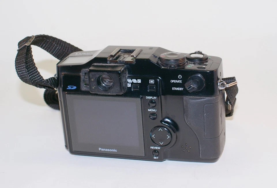 Panasonic Lumix DMC-LC5 schwarz, digitale Retrokamera - Bild 3 von 4