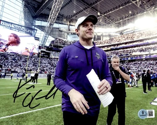 Kevin OConnell Signed 8x10 Photo Autographed Minnesota Vikings Beckett BAS COA