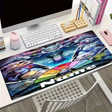 15.7x35.4 inch 1 name game mouse pad-vivid character print office computer desk