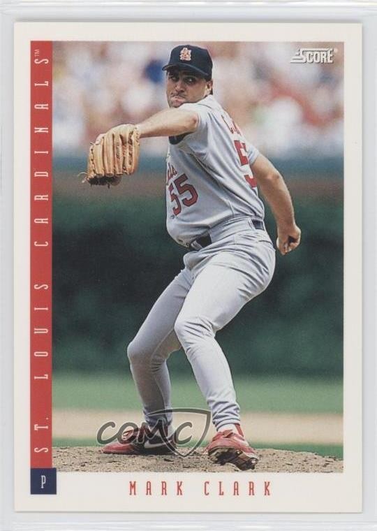 1993 Score Mark Clark #320 0s5