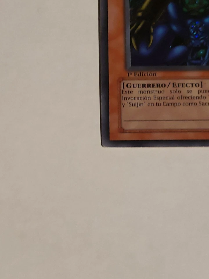 Yugioh Gate Guardian PMT-S000 Spanish 1st Edition MRD-000 LP Secret Rare Vintage - Image 3 of 4