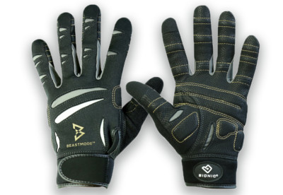 Bionic Gloves Beastmode Premium Women's Full Finger Fitness Gloves Small Black