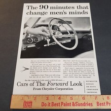 1958 Chrysler Advertisement Vintage 1950s Auto Print Ad Cars Of The Forward Look 1958 Chrysler Advertisement Vintage 1950s Auto Print Ad Cars Of The Forward Look