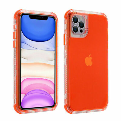 For iPhone 13 12 Pro Max Mini 11 XS XR 8 7 Clear Hybrid Shockproof Defender Case