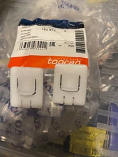 2x TOPRAN Upholstery pin INNER & OUTER FRONT SEAT RAIL GUIDES 171 881 213 B