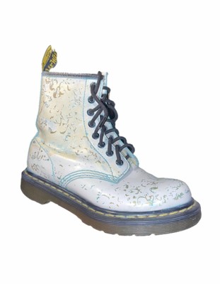 painted combat boots