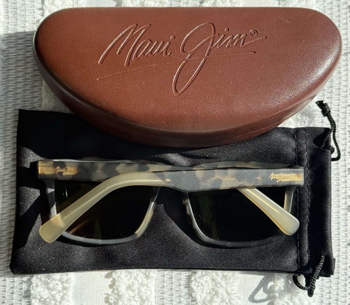 Maui Jim Stone Shack MJ 862-10 Tortoise Square Sunglasses Brown polarized Lenses Product Spotlight: Stone Shack | Live Aloha Blog from Maui Jim main image 4
