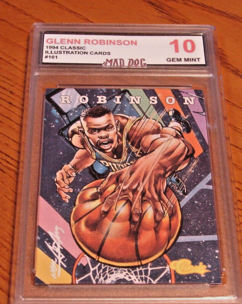 GLENN ROBINSON****1994 CLASSIC ILLUSTRATION----GEM Mint 10***NBA 