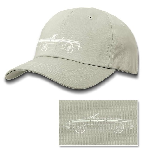 Alfa Romeo Spider Veloce Convertible 1970 - 1982 Baseball Cap for Men & Women - Picture 3 of 15