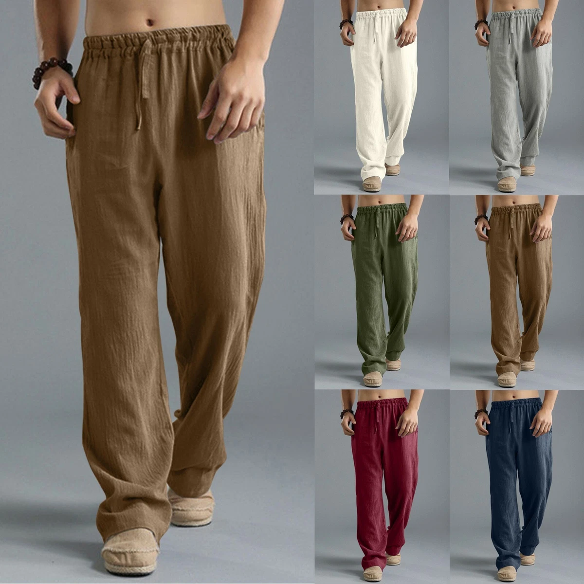 Man Pants New Fashion Streetwear Stitching Color Joggers Hip Hop Long Pants  Men Elastic Waist Cargo Pants price in UAE | Amazon UAE | kanbkam