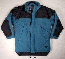Vintage Jack Women's Xl Ski Jacket Winter Puffer Jacket Snowboarding Blue Coat