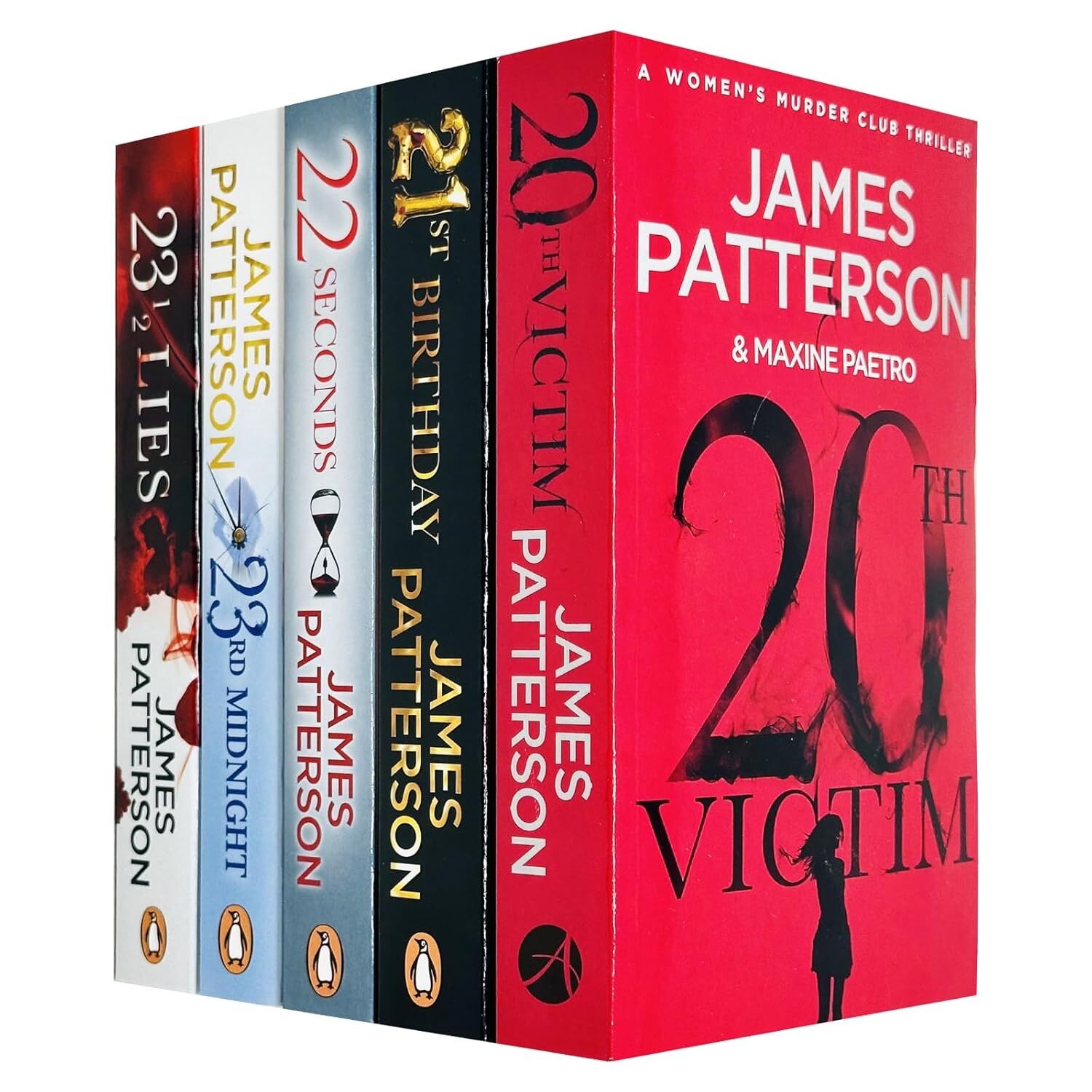 Womens Murder Club Series by James Patterson 5 Books Collectio | James Patterson