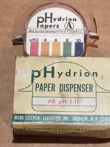 Hydrion 325 Tape pH Paper AB pH 1-11 