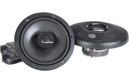 Memphis Audio 15-MCX6 6.5" Coaxial Speakers with in-line Crossover